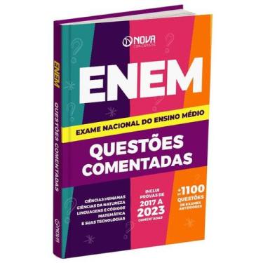 Imagem de Livro Questões Comentadas ENEM 2024 - Nova Concursos