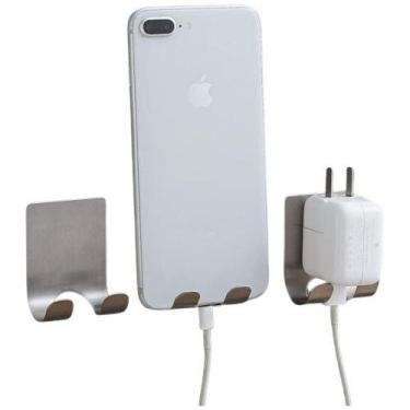 Imagem de Suporte Para Lamina Barbear Barbeador Parede Tomada Multiuso - I Love 