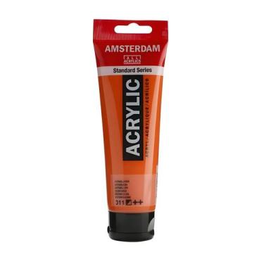 Imagem de Tinta Acrilica Amsterdam Talens 708 Paynes Grey 120ml - ROYAL & TALENS