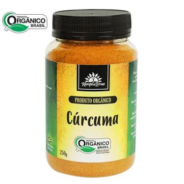 Imagem de Cúrcuma Orgânica Em Pó 250g Kampo De Ervas - 100% Pura