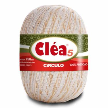 Imagem de Linha para Crochê Cléa 5 750mt - Circulo, 9900-AREIA