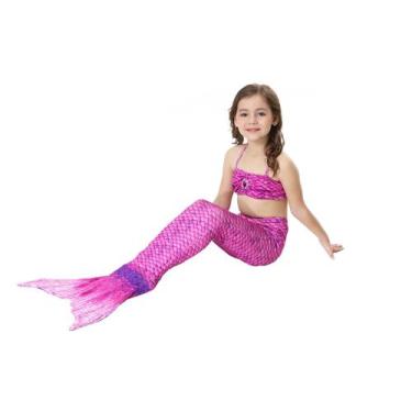 Imagem de Cauda De Sereia infantil + Monofin - REY SHOP, Roxo, GG