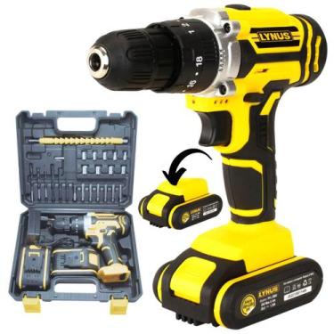 Imagem de Furadeira Parafusadeira Sem Fio 20v Maleta 2 Baterias Bivolt PFL-20B2 