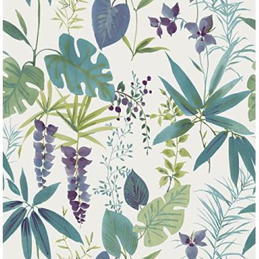 Imagem de Papel de parede azul-petróleo Maldivas