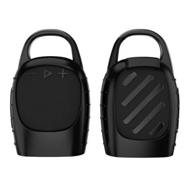 Imagem de Capa protetora de silicone compatível com JBL Clip 5 portátil Bluetooth alto-falante bolsa de transporte suporte