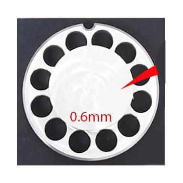 Imagem de PASTADISC Disco em forma de macarrão de lasanha adequado para máquina automática de macarrão e macarrão Philips, disco compatível com acessório de máquina de macarrão Philips acessório de máquina de