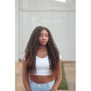 Imagem de Peruca Half wig 2 em1 vira rabo de cavalo cacheada longa SOFIA MLW, om
