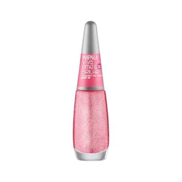 Imagem de ESMALTE IMPALA VIVA AME E BRILHE GLITTER 3D NINGUEM ME SEGURA COMERCIAL