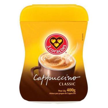 Imagem de Cappuccino Classic 3 CORAÇÕES 400g