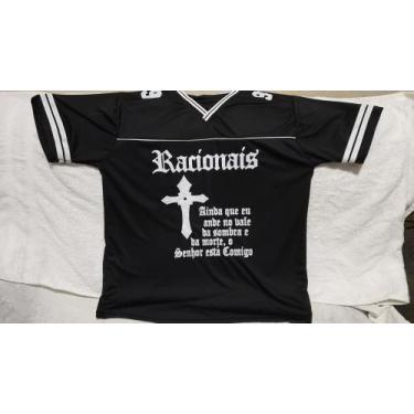 Imagem de Racionais - camisa - RR, Preto, EGG