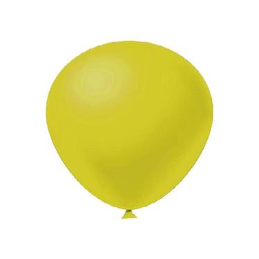 Imagem de Balão de Festa Látex Big - Amarelo  - 1 unidade - FestBall - Rizzo