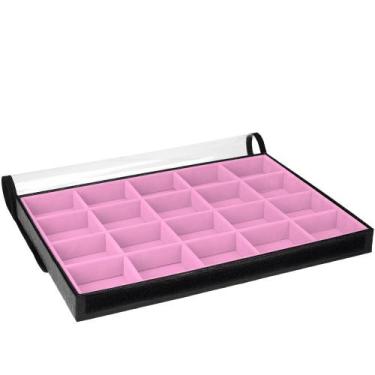 Imagem de Bandeja Big Porta Joias Caixa Organizadora Expositor Joias Bijuterias 