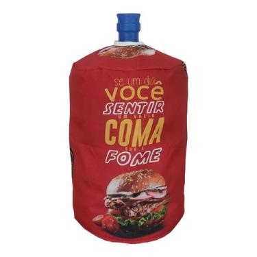 Imagem de Capa Para Galão de Água 20 Litros Invertido Se Um Dia Você Sentir Fome
