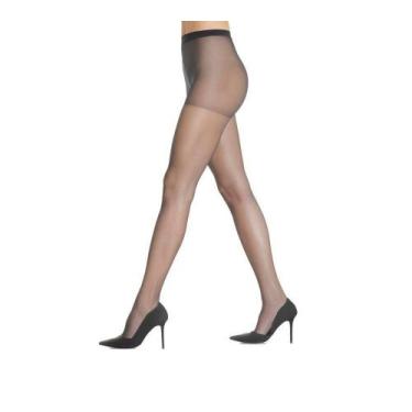 Imagem de Meia-calça Loba Lupo Clássica Fina 5760-01 Fio 15, Branco antártida, M