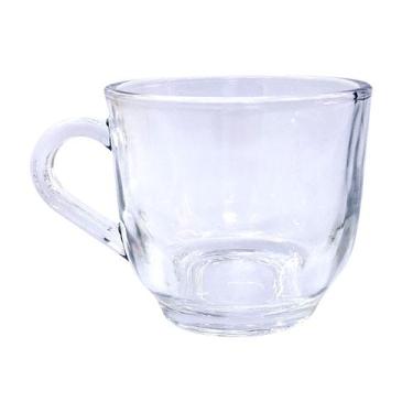 Imagem de Conjunto 18 Xicaras Chique 150ML Para Cha Cafe Vidro Resistente - PRAT