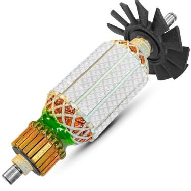 Imagem de Induzido Rotor Para Serra Marmore 4100nh Makita 220v - Genérica, 4100N