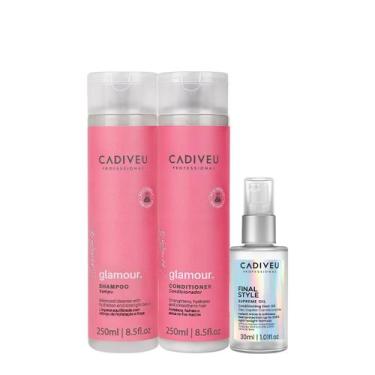 Imagem de Kit Cadiveu Professional Glamour Duo e Final Style Oil (3 produtos)