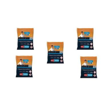 Imagem de Kit 5 Tablete Pastilha de cloro 200g - bell