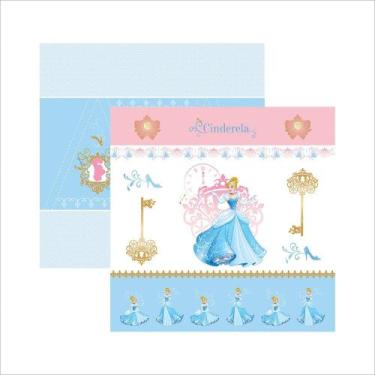 Imagem de Folha para Scrapbook Dupla Face Disney - Cinderela - Toke e Crie, CENÁ