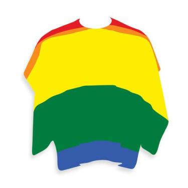 Imagem de Capa Barbeiro LGBTQIA+ Cetim 156x146cm - PRESENTE-BRINDE