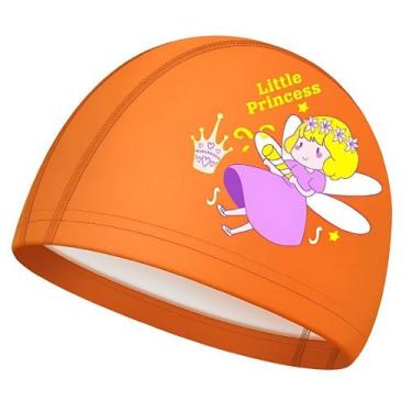 Imagem de Touca De Natação Adulto e Infantil Profissional - Hero Band, Princesa 