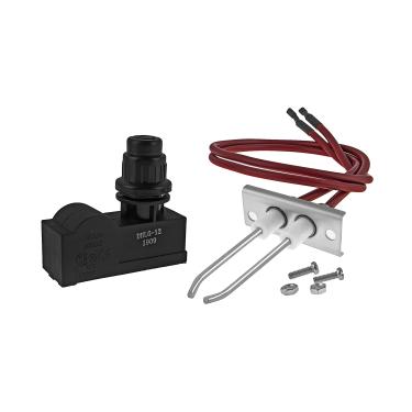 Imagem de Kit de ignição dupla para churrasco Future para fogão de equipamentos de alimentação, ignição eletrônica com fio de velas de alta ignição de eletrodo de cerâmica, peças de substituição para ignitor de grelha