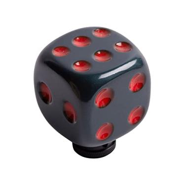 Imagem de TSudoku Manípulos de câmbio de dados, manípulo de câmbio de marcha, estilo legal, manopla de câmbio para a maioria dos veículos automáticos manuais para carros, TA09A, preto