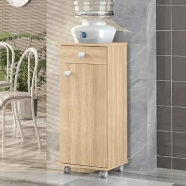 Imagem de Balcão Bianca Com Rodinhas 1 Porta 1 Gav Teka Madrid