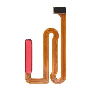 Imagem de BESJMYT Para Samsung Galaxy A12 Botão Liga/Desliga e Sensor de Impressão Digital Cabo Flexível Substituição Cabo Flexível Botão de Controle Liga/Desliga Botão de Controle Conector Peças de Reparo