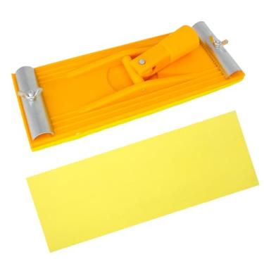 Imagem de Hubaow Cabeça de Substituição para Lixadeira de Poste, Lixadeira de Poste para Drywall com Design Anti-Flip, para Limpeza e Polimento de Paredes, Lixadeira de Parede para Preparação de Pintura