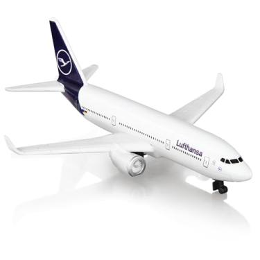 Imagem de HANGHANG Modelo de avião de plástico Lufthansa 1/400 adequado para coleções e exibição