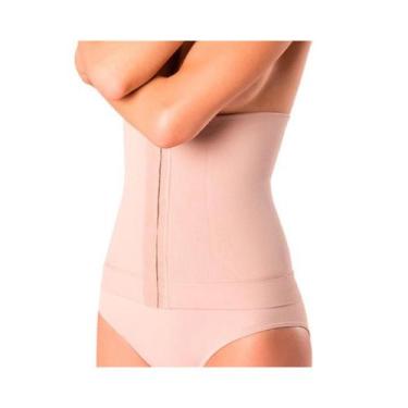 Imagem de Cinta Modeladora Compressão Cintura Slim Loba Lupo, Nude, GG