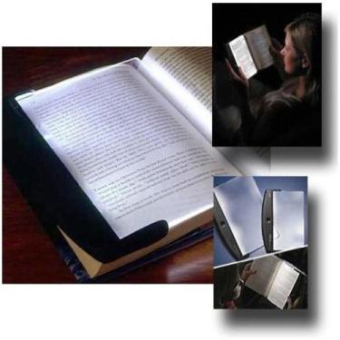 Imagem de Luminaria painel de led portatil para leitura livros e textos luz de l