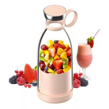 Imagem de Mini Mixer Garrafa Liquidificador Portátil Recarregável Usb - SHOPPING