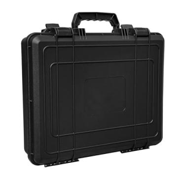 Imagem de Mini Case, capa protetora para antena parabólica portátil com espuma de corte de precisão, capa rígida à prova d'água para kit Mini Dish, para RV, ao ar livre