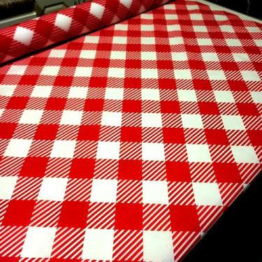 Imagem de TNT Festa Junina Xadrez Xadrezão Branco e Vermelho 7.00m X 1,40m