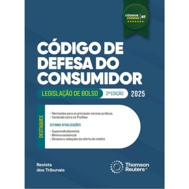 Imagem de Código De Defesa Do Consumidor - Códigos Essenciais - Legislação De Bolso - 2025