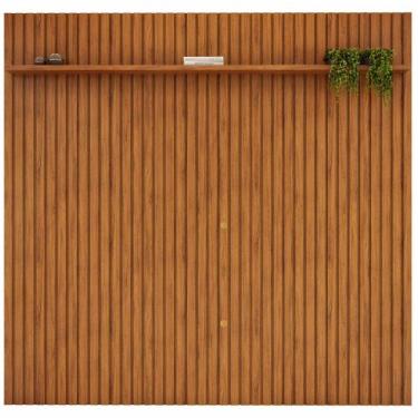 Imagem de Painel Ripado para TV até 75 Polegadas com Prateleira Trento 250 Freij