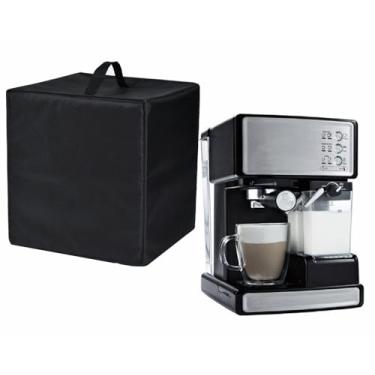 Imagem de Capa de pó para cafeteira de orquídea – 13W x 14D x 13H à prova d'água, ajuste universal – serve para cafeteira ECMP1000 Espresso/Cappuccino, For ECMP1000, 13 x 14 x 13inches