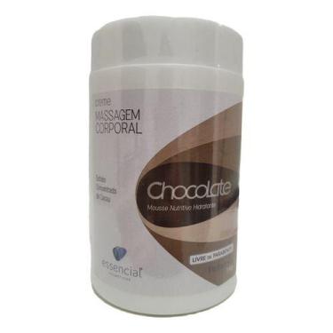 Imagem de Creme De Massagem Chocolate Drenagem Relaxante 1kg Essencial - Essenci