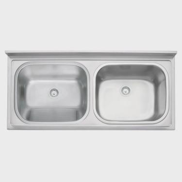 Imagem de Tanque Duplo Tramontina Hera Duo Plus 2C 30 + 30L 120x55cm