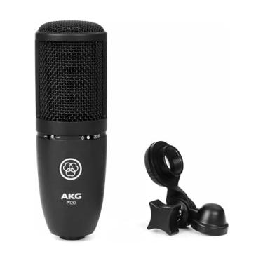 Imagem de Microfone Condensador, AKG by Harman, P120, Profissional, Metal - Preto