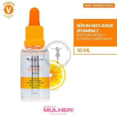 Imagem de Sérum Vitamina C P/ rosto Ácido Hialurônico Anti-idade - Max Love