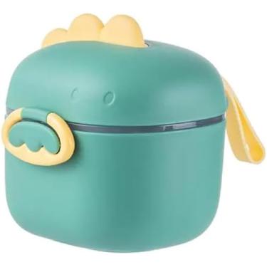 Imagem de Porta Leite em Pó Bebê para Passeio e Viagem – Com Dosador, e Nivelador | (Verde)