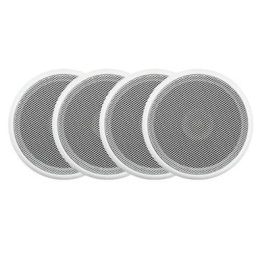 Imagem de 4 Caixas Arandela Som Ambiente Redonda 5 Pol 55w Coaxial - ORION