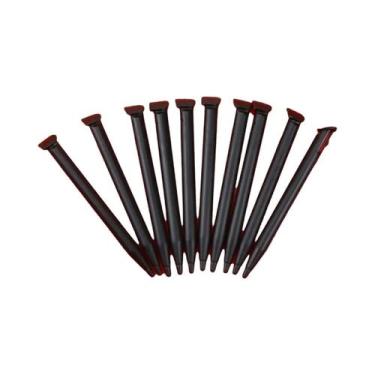 Imagem de 10 Canetas Stylus Metálicas Telescópicas para Nintendo 2DS/3DS/DS - To