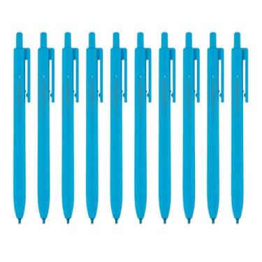 Imagem de Zebra marca-texto clique azul claro brilhante 10 unidades B-WKS30-LB