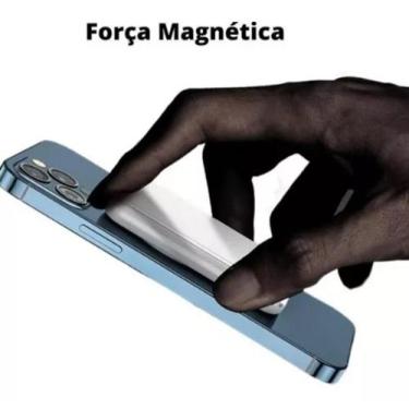 Imagem de Carregador Celular Indução 5000mah Portátil Power Bank - peining
