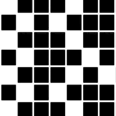 Imagem de Papel Parede Pastilha Preto Branco Adesivo Cozinha Banheiro