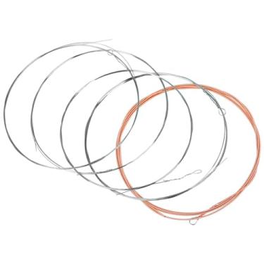 Imagem de Milageto 5pcs banjo strings acessórios de instrumentos musicais fáceis de instalar substituição profissional